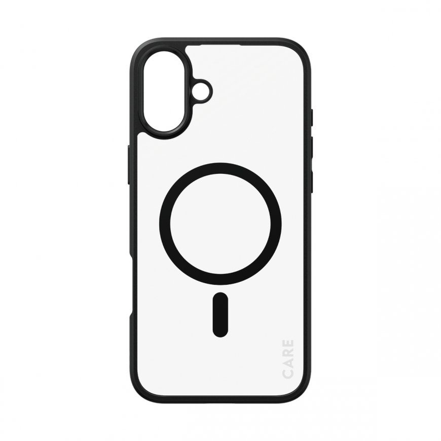 PanzerGlass CARE by ® Flagship Case Transparent Urban Combat w. Black Frame & MagSafe iPhone 16 Plus – 4
