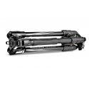 Manfrotto MKBFRTA4BK-BH kolmijalka 3 jalkoja musta, Hopea