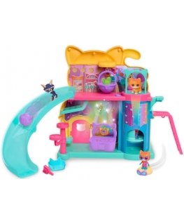 Disney Junior 'Supercats Super Kitties Purr'n'Play' playset + kitten figurines, accessories, light and sound