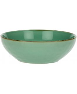 ROSE&TULIPS GREEN WATER CONCERTO Set of 2 salad bowls 26 cm