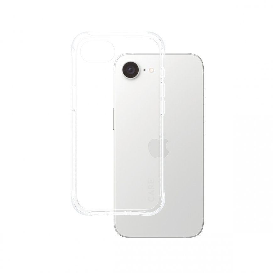 PanzerGlass CARE by ® Fashionable Case Samba Transparent iPhone 16e mobilo telefonu apvalks Aploksne