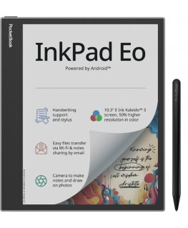 PocketBook InkPad Eo e-kirjan lukulaite Kosketusnäyttö 64 GB Wi-Fi Harmaa