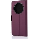 Wave Book Case, Honor Magic7 Lite 5G, Smoky Sangria Wave Book Case, Honor Magic7 Lite 5G, Smoky Sangria