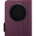 Wave Book Case, Honor Magic7 Lite 5G, Smoky Sangria Wave Book Case, Honor Magic7 Lite 5G, Smoky Sangria