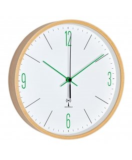 TFA-Dostmann 60.3524.04 wall/table clock Round Brown, Green, White