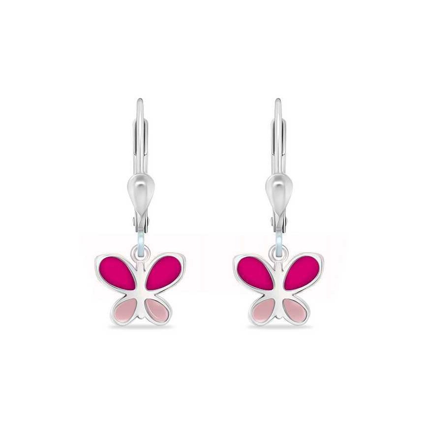 Brilio Silver Derantys hõbedased kõrvarõngad Butterflies EA1003W – 4