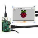 Waveshare vastus kosketusnäytölle Raspberry Pi 3B+/3B/2B/B+ mikro-ohjaimelle - LCD TFT 5" 800x480px HDMI + USB Waveshare vastus kosketusnäytölle Raspberry Pi 3B+/3B/2B/B+ mikro-ohjaimelle - LCD TFT 5" 800x480px HDMI + USB