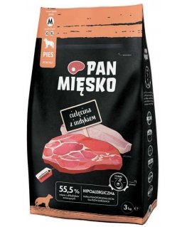 Mr. Miesko P. Meat Veal with Turkey M - dry dog food - 3kg
