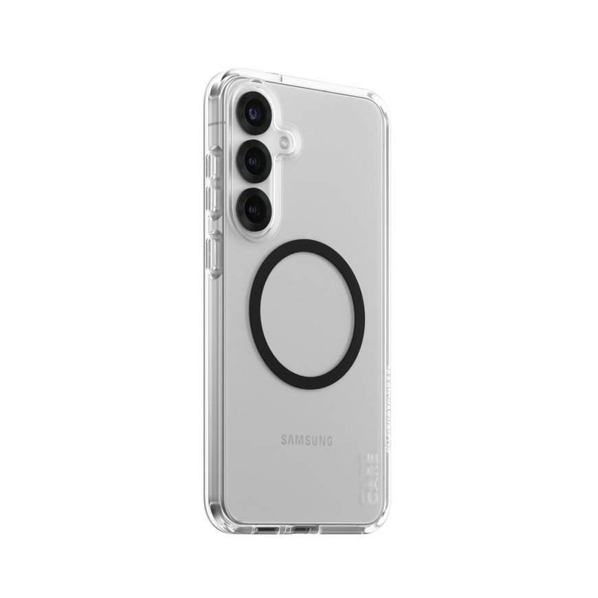 PanzerGlass CARE by ® Flagship Case Transparent Urban Combat w. Black Qi Compatible Samsung Galaxy S