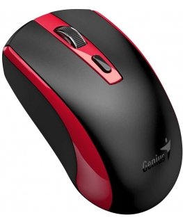 Mouse GENIUS ECO-8150 Red/ 1200 dpi/ wireless/ rechargeable/ Copilot/ 4-button/ black/ red