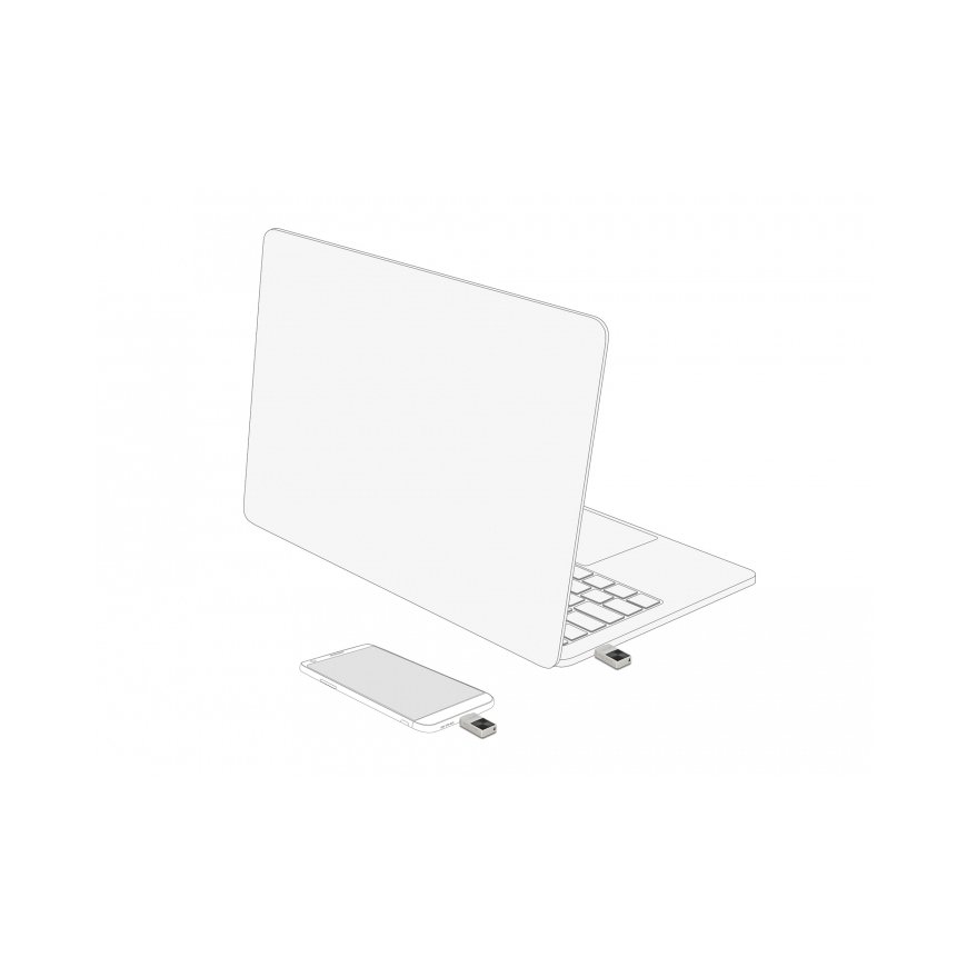 DeLOCK Mini USB 5 Gbps USB-C Memory Stick 128 GB - Metal Housing – 3