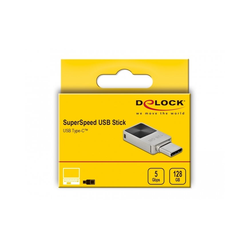 DeLOCK 54085 USB-muisti 128 GB USB Type-C 3.2 Gen 1 (3.1 Gen 1) Hopea – 5