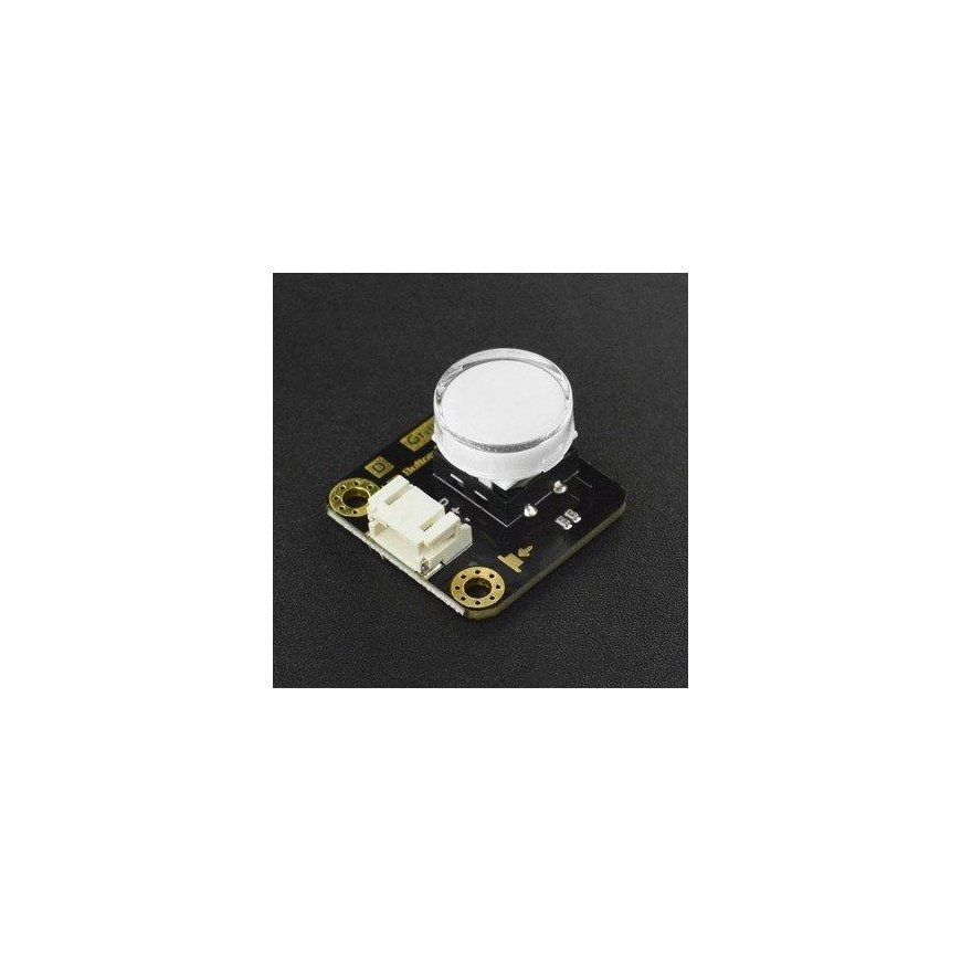 Gravity - LED button - green - DFRobot DFR0785-G