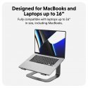 HYPER HS1110GYGL laptop stand Grey 40.6 cm (16") HYPER HS1110GYGL laptop stand Grey 40.6 cm (16")