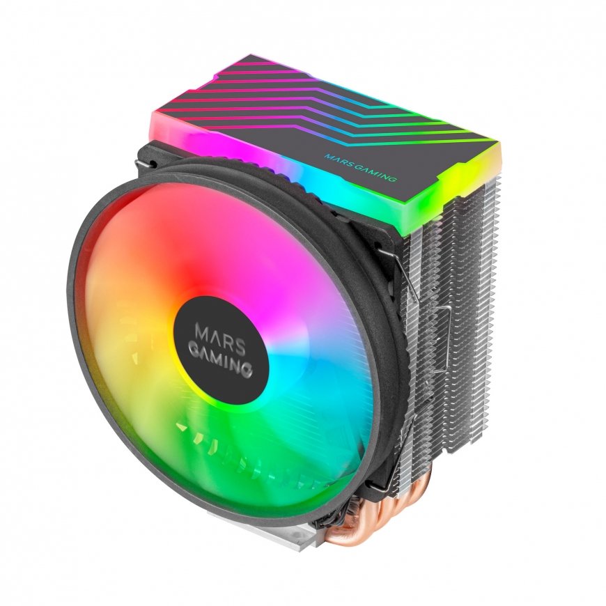 Mars Gaming MCPU44 Datora dzesēšanas sistēma Procesors Gaisa dzesētājs 11 cm Melns 1 pcs – 3