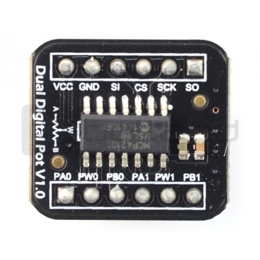 DFRobot dvigubas skaitmeninis potenciometras 100 kΩ – 2