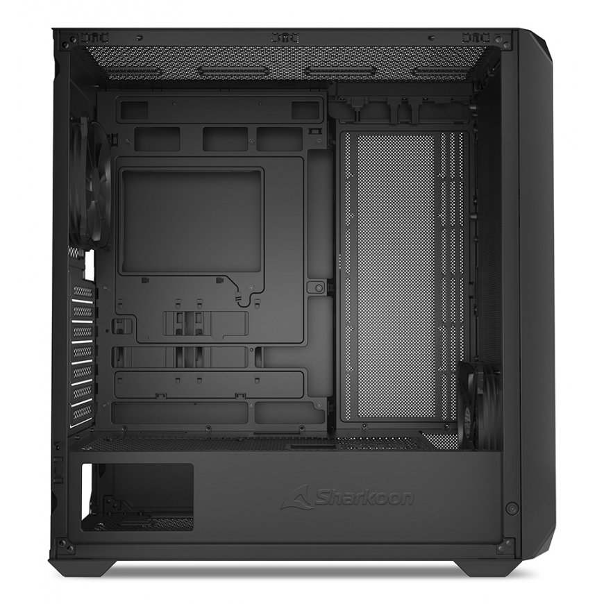 Sharkoon AK2 „Midi Tower“ Juoda – 5