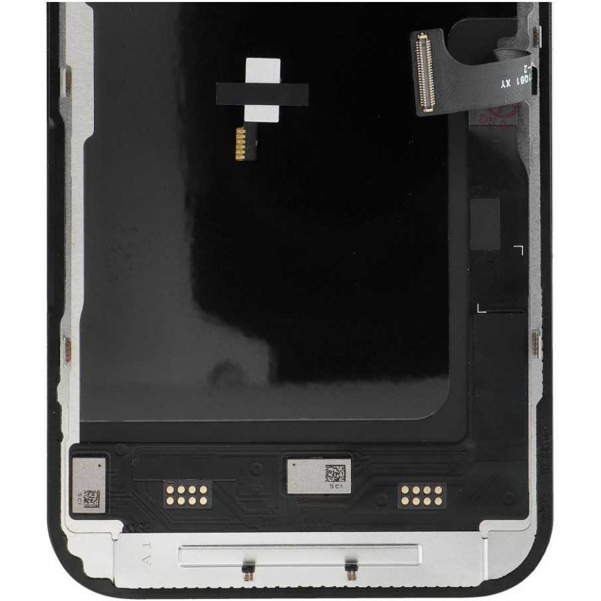 Dėklas Oem iPhone 15 Pro ekranas su lietimui jautriu ekranu, juodas (HD+, „Incell“), perkeliamas IC – 3