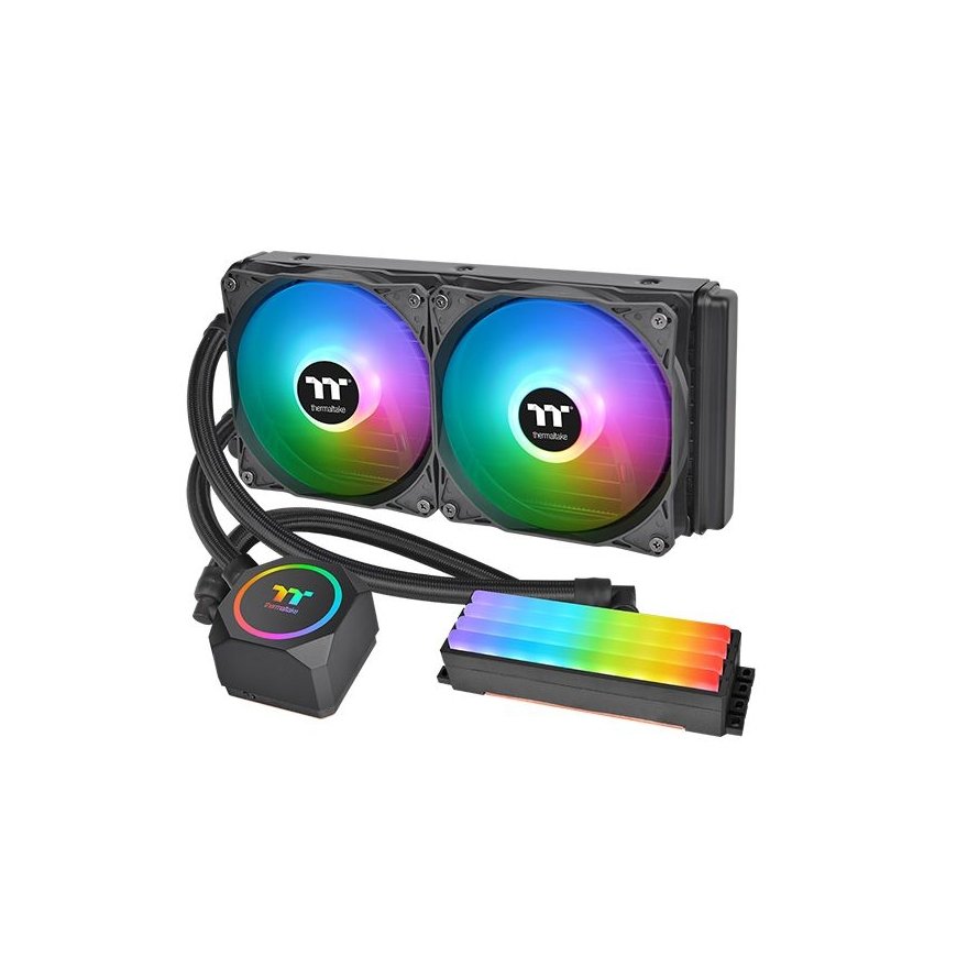 Thermaltake Floe RC240 Kõik-ühes vedelikujahuti Must