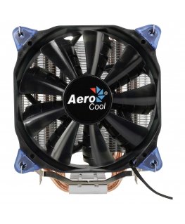 Aerocool VERKHO4 Tietokoneen jäähdytysjärjestelmä Suoritin Jäähdytin 12 cm