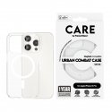 PanzerGlass CARE by ® Flagship Case Transparent Urban Combat w. White MagSafe iPhone 15 Pro PanzerGlass CARE by ® Flagship Case Transparent Urban Combat w. White MagSafe iPhone 15 Pro