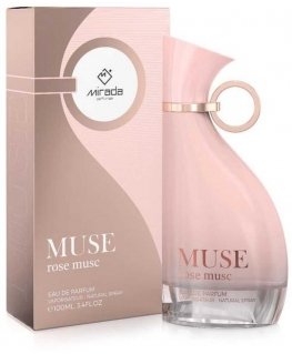 Mirada Muse Rose Musc EDP hajuvesi naisille, 100 ml