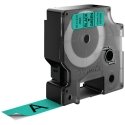 DYMO D1 Standard - Black on Green - 19mm marķēšanas lenta Melns uz zaļa DYMO D1 Standard - Black on Green - 19mm marķēšanas lenta Melns uz zaļa