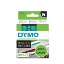 DYMO D1 Standard - Black on Green - 19mm marķēšanas lenta Melns uz zaļa DYMO D1 Standard - Black on Green - 19mm marķēšanas lenta Melns uz zaļa