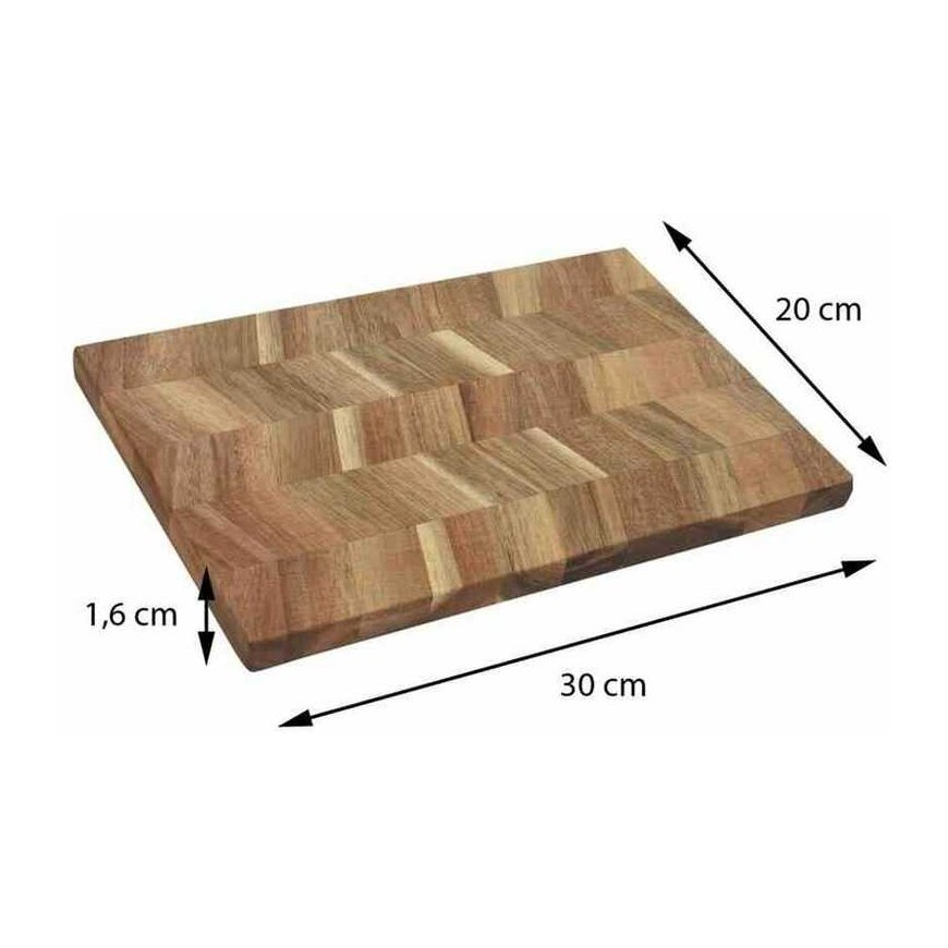 Excellent Houseware Acacia Cutting Board for Serving, 30x20 cm – 2