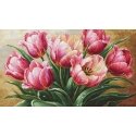 Luca S Kryželiu tikanduse komplekt "Kena tulp" 56x32cm SB718 Luca S Kryželiu tikanduse komplekt "Kena tulp" 56x32cm SB718
