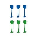 JANOD 6 Magnetic Darts (Green And Blue) 1 pc(s)