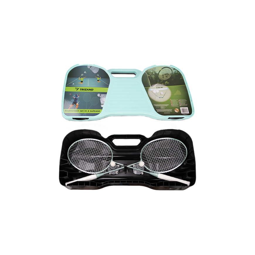 Trizand 25515 badminton set in a case – 2