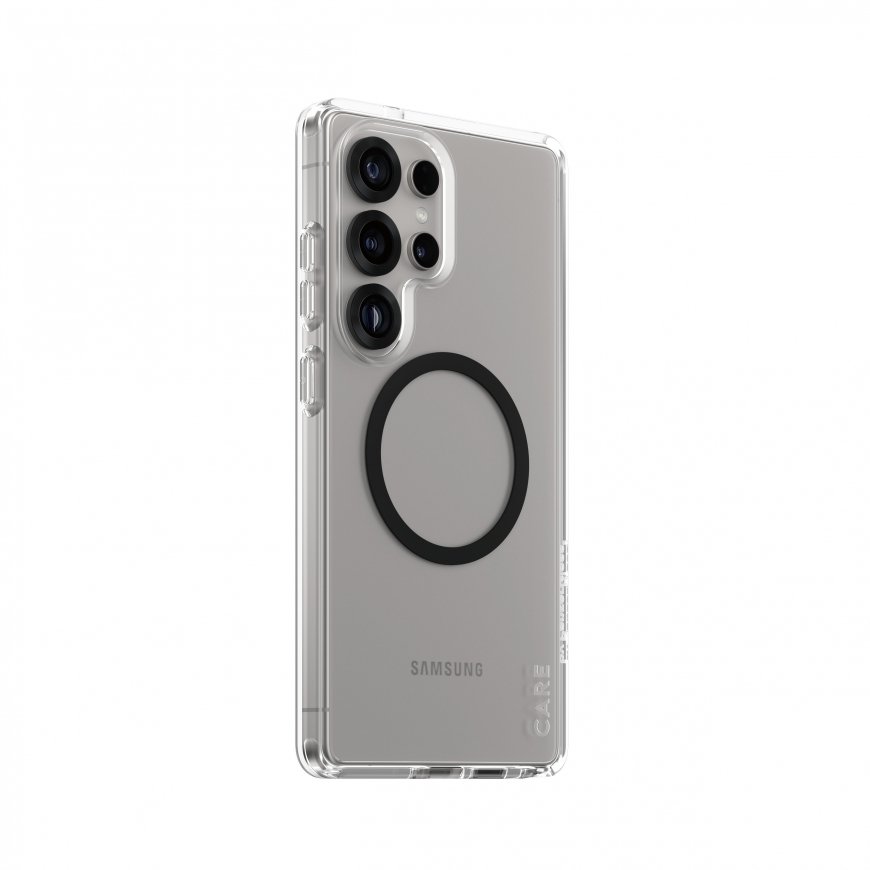 PanzerGlass CARE by ® Flagship Case Transparent Urban Combat w. Black Qi Compatible Samsung Galaxy S
