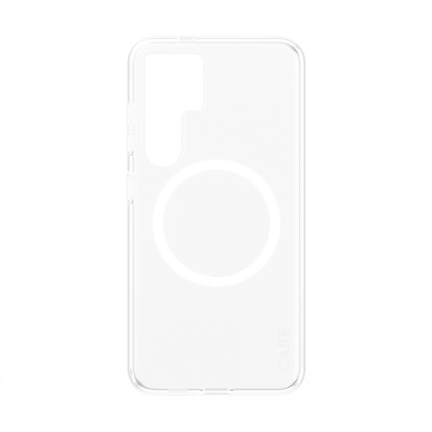 PanzerGlass CARE by ® Flagship Case Transparent Urban Combat w. White Qi Compatible Samsung Galaxy S – 4