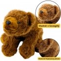„Lean Toys“ pliušinis žaislas, rudasis meškiukas, 28 cm „Lean Toys“ pliušinis žaislas, rudasis meškiukas, 28 cm
