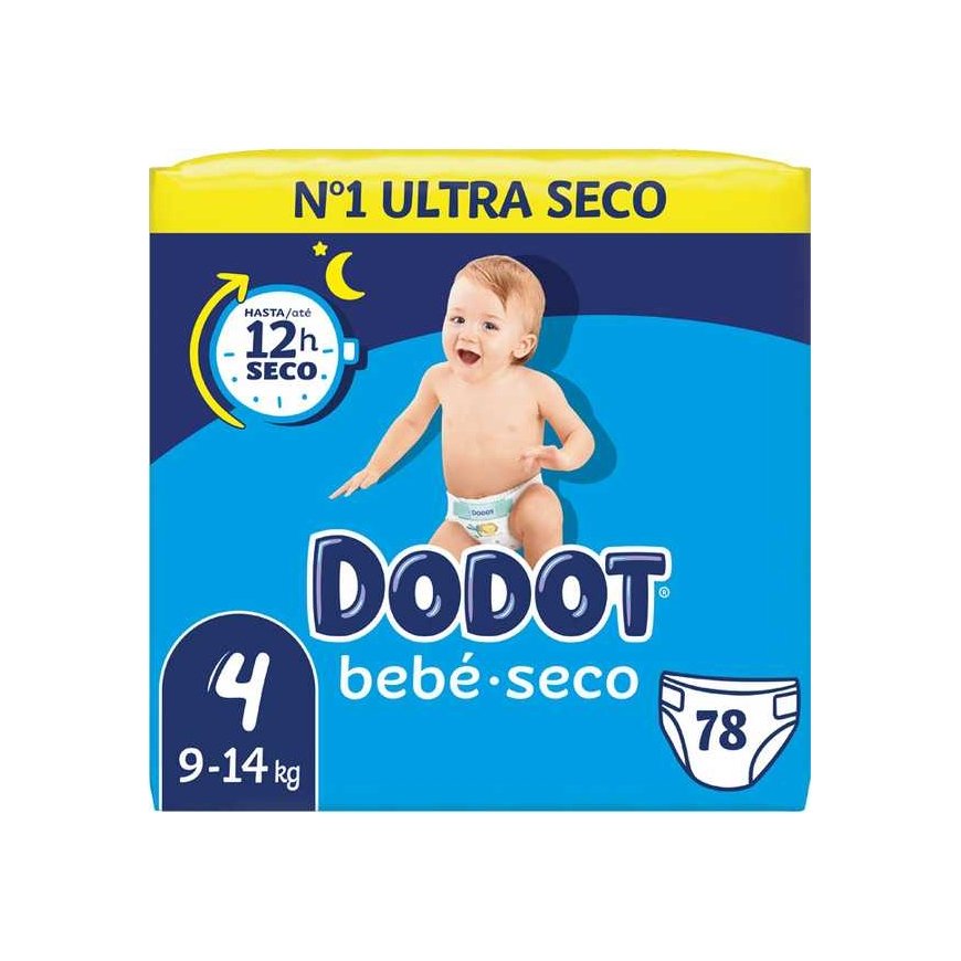 Dodot Stage T4 Diapers 9-14 Kg 78 U