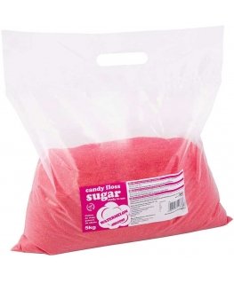 Gsg24 Colored red sugar cotton candy with watermelon flavor 5kg