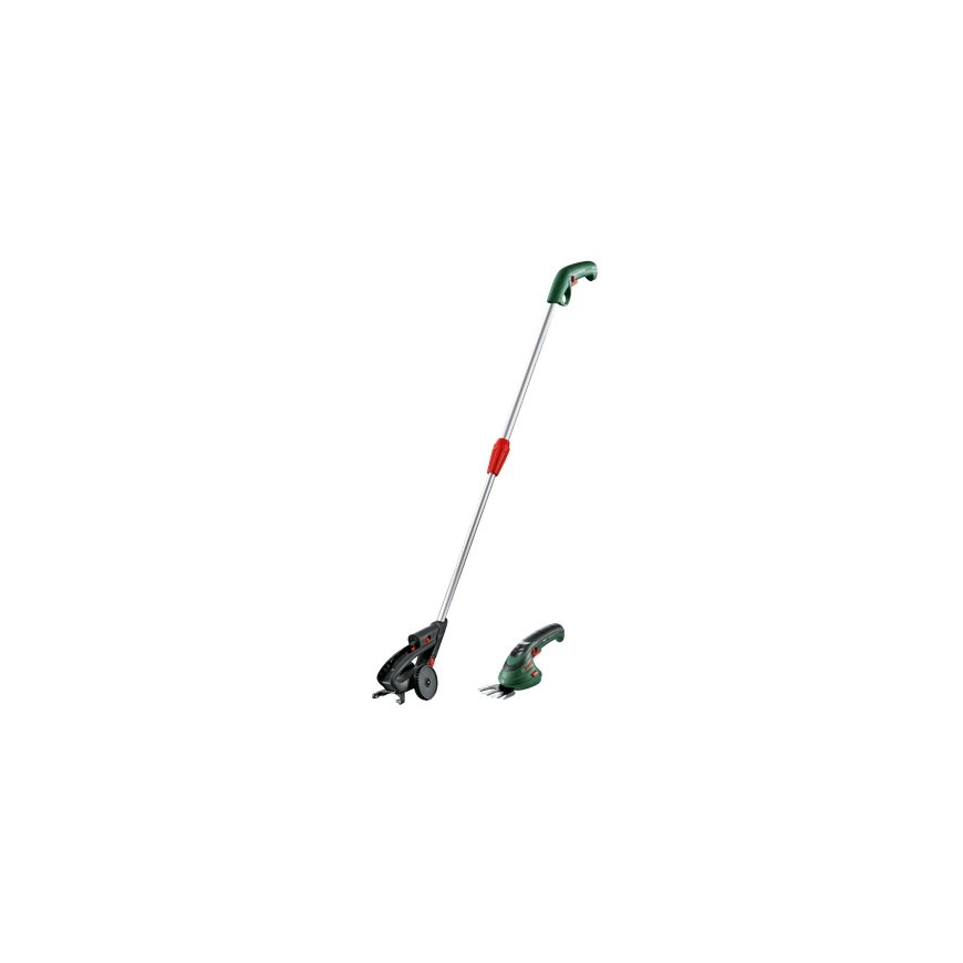 Bosch Isio bezvada zāles dzirkles 8 cm 3,6 V Litija jons Melns, Zaļš