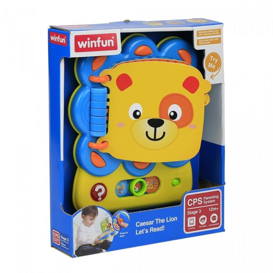 Smaido Winfun Lauva mīklu interaktīva rotaļlieta – 4