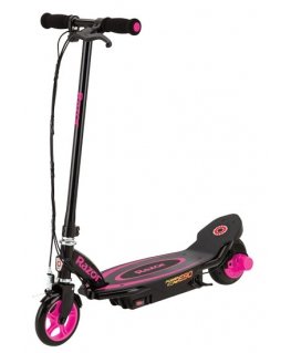 Razor Power Core E90 Juoda, Rožinė 16 km/h