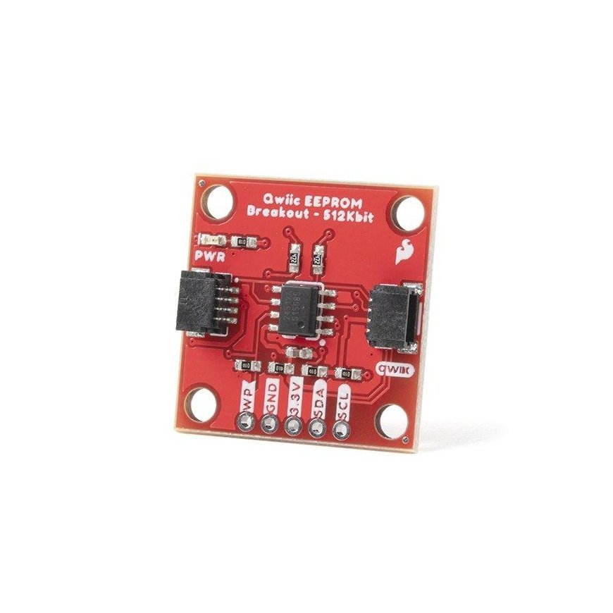 Atmintikaardid Täiendav EEPROM mälu - I2C Qwiic - 512kb - SparkFun COM-18355
