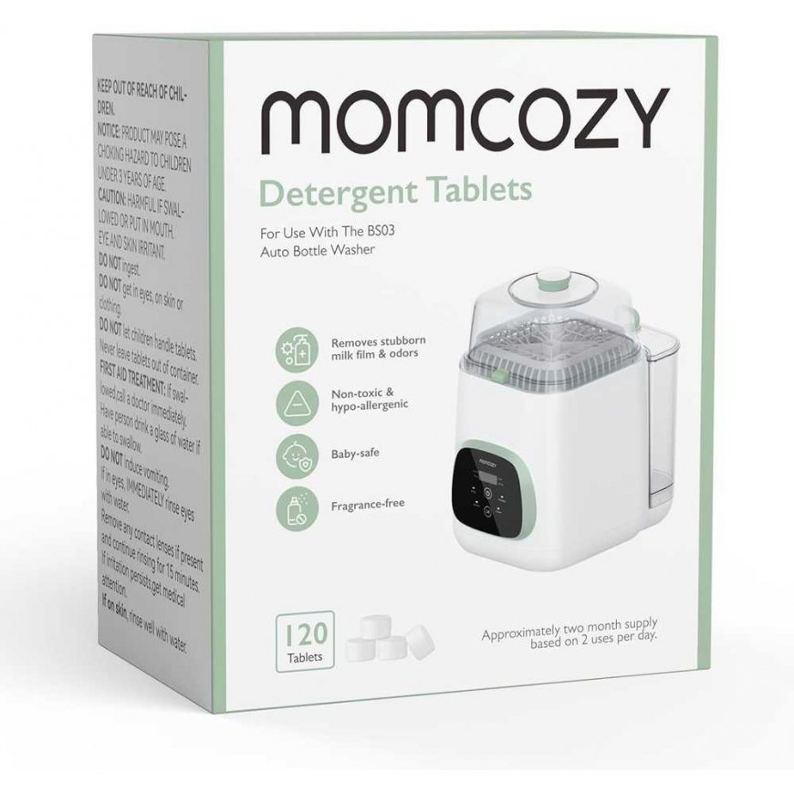 MOMCOZY PULLOJEN PUHDISTUSKAPSELI KLEANPAL PRO PUHDISTUSTABLETIT, 120 KPL. – 2