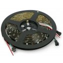 Btf Lighting RGB LED-nauha WS2812B - digitaalinen, osoitettu - IP65 30LED/m, 9W/m, 5V - 5m - musta