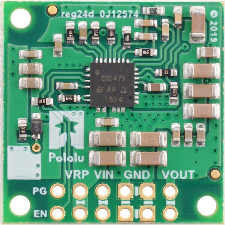 Step-Down Voltage Converter D36V50F12, 12V 4.5A, Pololu 4095 – 4
