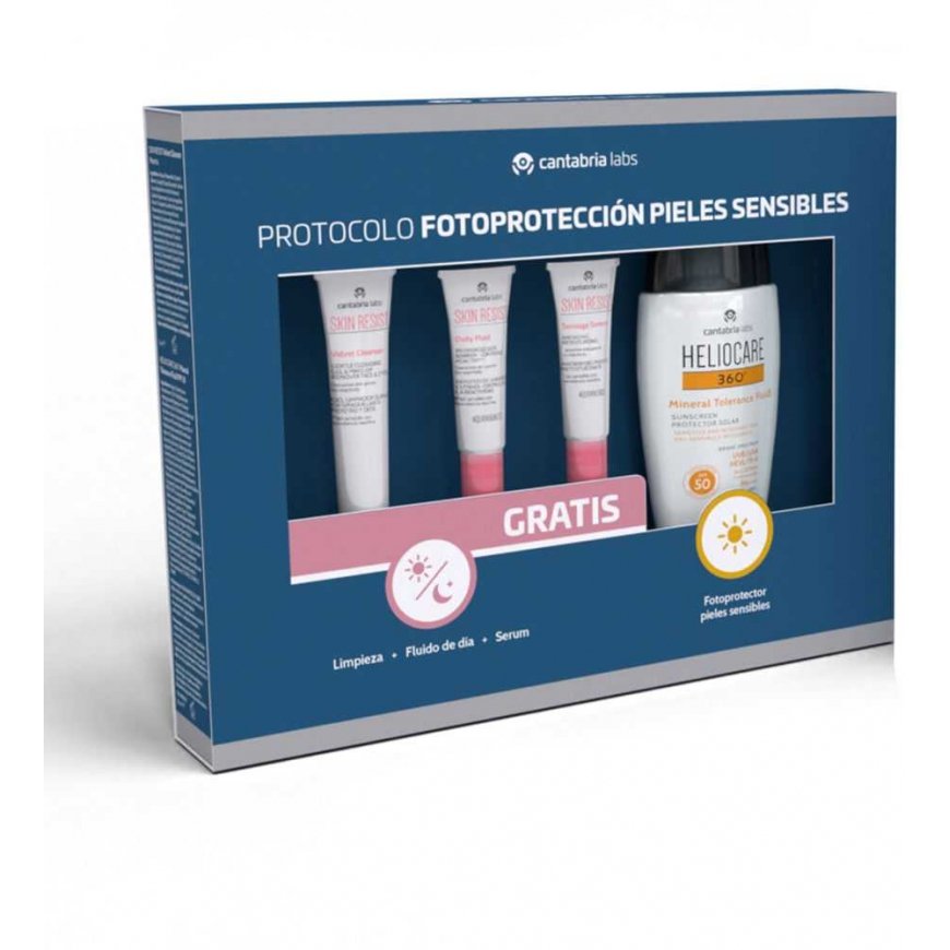 Heliocare 360º Mineral Tolerance Set sunscreen set