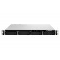 QNAP TS-h987XU-RP NAS Püstik (1U) Intel Xeon E E-2334 16 GB DDR4 QuTS hero Must, Hõbe