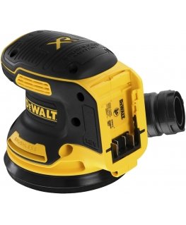 DeWALT DCW210NT-XJ Nešiojamasis šlifuoklis Išcentrinis orbitinis šlifuoklis 12000 RPM Juoda, Geltona