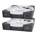 Thermaltake SWAFAN EX12 ARGB Tietokonekotelo Ilmanjäähdytin 12 cm Valkoinen 3 kpl Thermaltake SWAFAN EX12 ARGB Tietokonekotelo Ilmanjäähdytin 12 cm Valkoinen 3 kpl