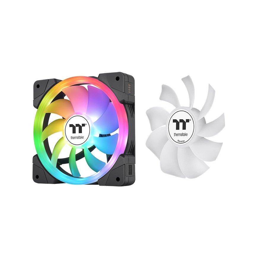 Thermaltake SWAFAN EX12 ARGB Корпус компьютера Air cooler 12 cm Белый 3 шт – 5
