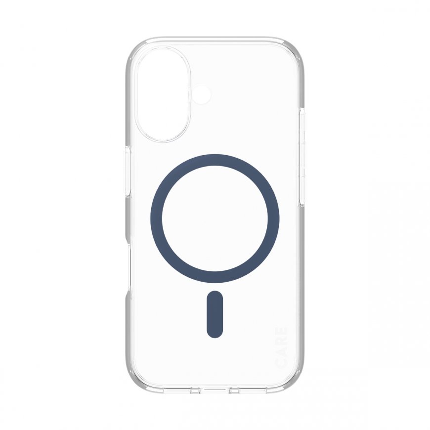 PanzerGlass CARE by ® Flagship Case Transparent Urban Combat w. Blue MagSafe iPhone 16 mobiliojo tel – 4